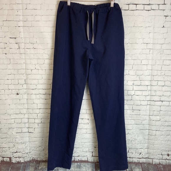 Figs Technical Collection Pisco Mens Scrub Pants Navy Stretch FM4500 Uniform - Picture 4 of 15